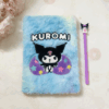 Fur Kuromi Diary With Pen